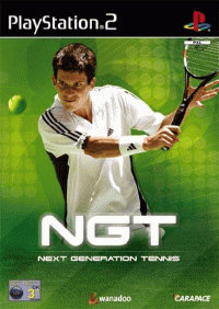 Next Generation Tennis PAL Playstation 2 PAL box art